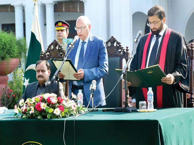Justice Muhammad Qasim Khan sworn in as LHC Chief Justice