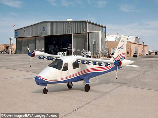 NASA reveals the first images of its all-electric X-57 Maxwell plane