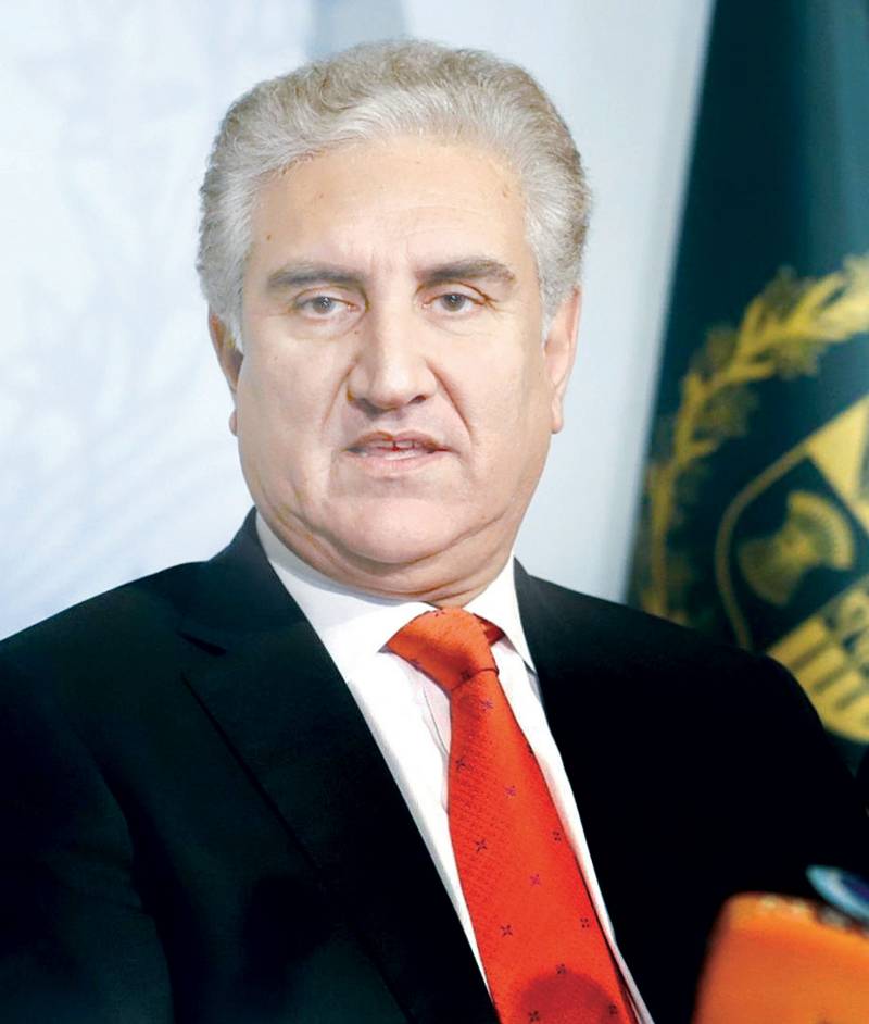 FM Qureshi holds phone talks with UK’s Foreign Secretary