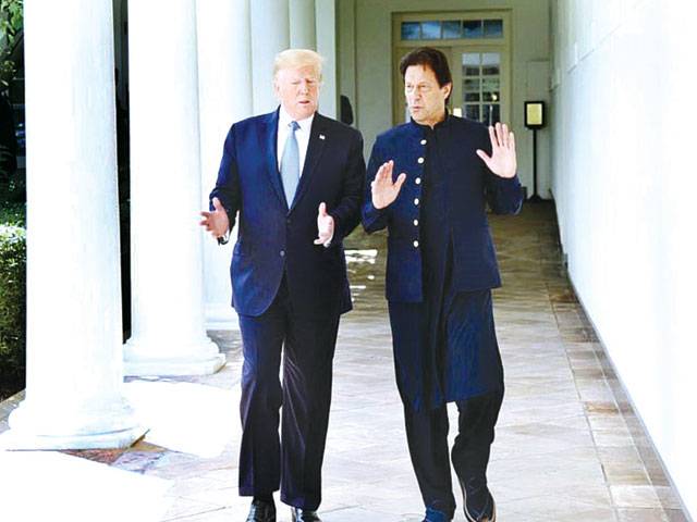 PM Khan, US President Trump hold phone talk