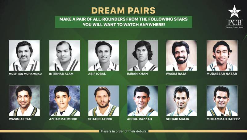 Mahmood, Razzaq choose Imran Khan as their ‘Dream Pairs’ partner