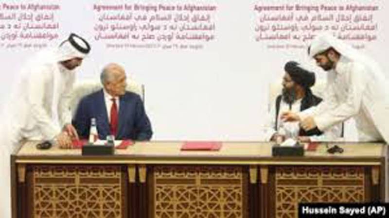 Pak, Afghan Taliban discuss peace in Doha talks