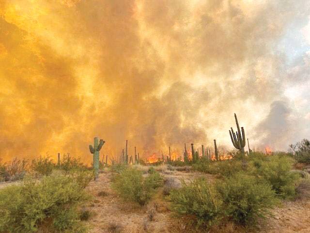Wildfires rage in Arizona as seen from NASA’s aqua satellite