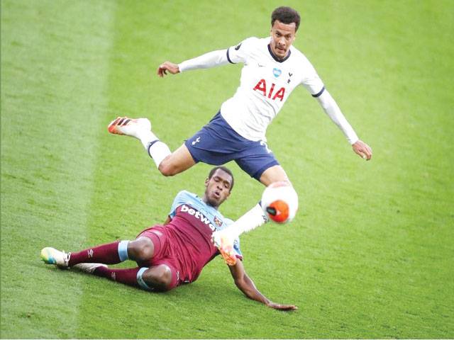 West Ham relegation fears grow after defeat at Spurs