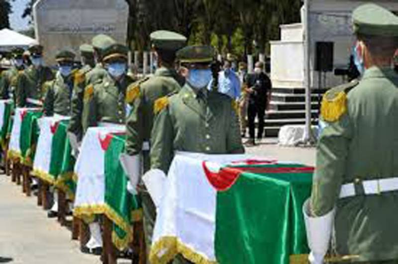 Algeria buries remains of anti-French fighters, seeks Paris apology
