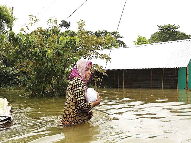 Third of Bangladesh underwater as monsoon drenches region