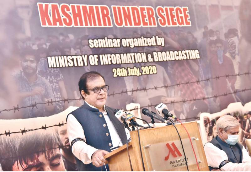 PM fully alive to project Kashmir at international fora: Faraz