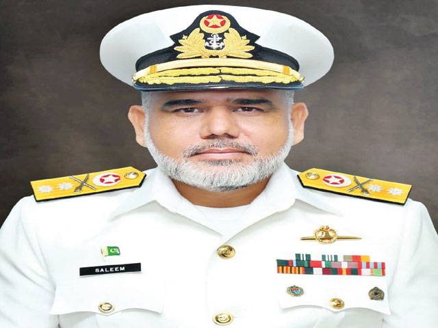 Commodore Muhammad Saleem promoted to rank of Rear Admiral