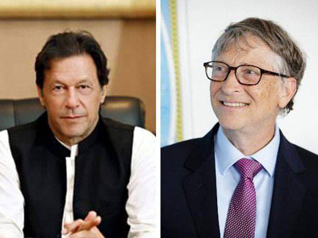 PM Imran Khan apprises Bill Gates of COVID-19, polio issues