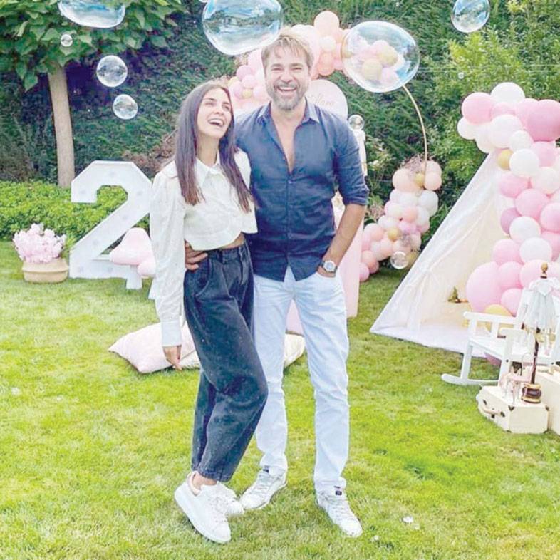 Turkish actor Engin celebrates daughter’s birthday with family
