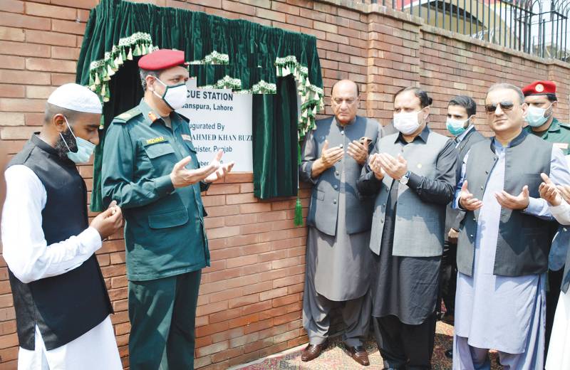 CM inaugurates 5 new Rescue-1122 stations in city