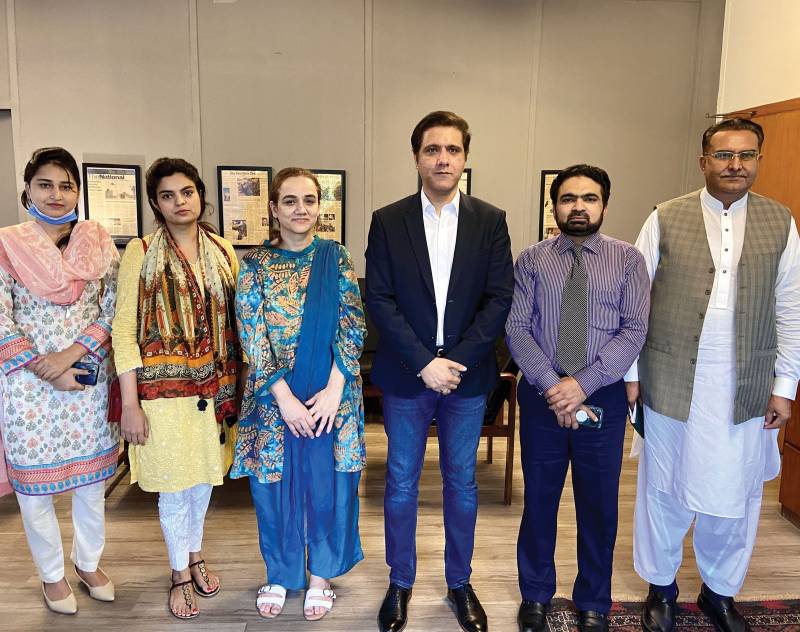 PID delegation visits The Nation office