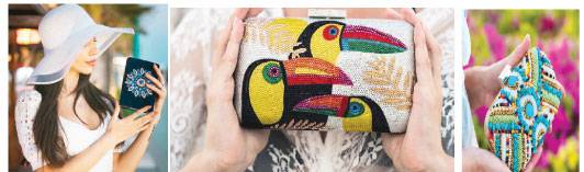 Female entrepreneur launches handmade accessories