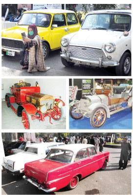 Hundreds turn up to see glimpses of vintage and classic cars in Peshawar Services Club