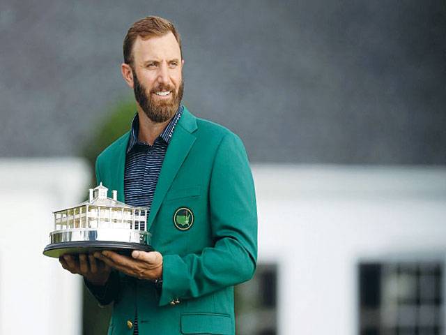 Johnson finally wins Masters with record low score