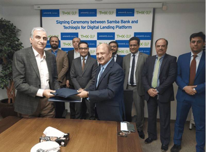 Samba Bank signs agreement with Techlogix Mobility Pakistan