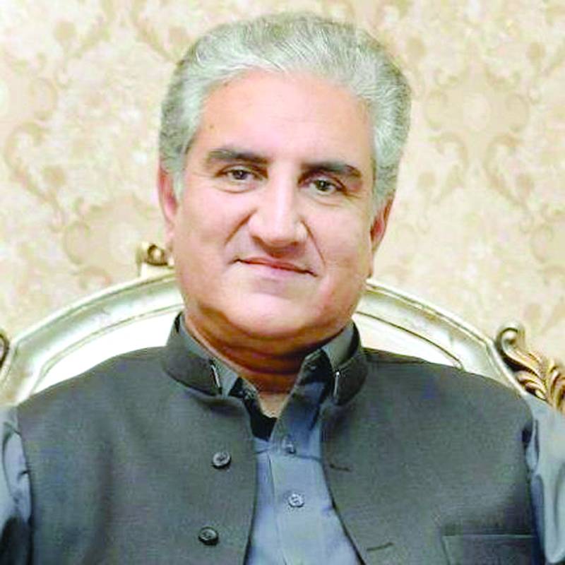 Shah Mehmood Qureshi inspects consitutency on motorcycle
