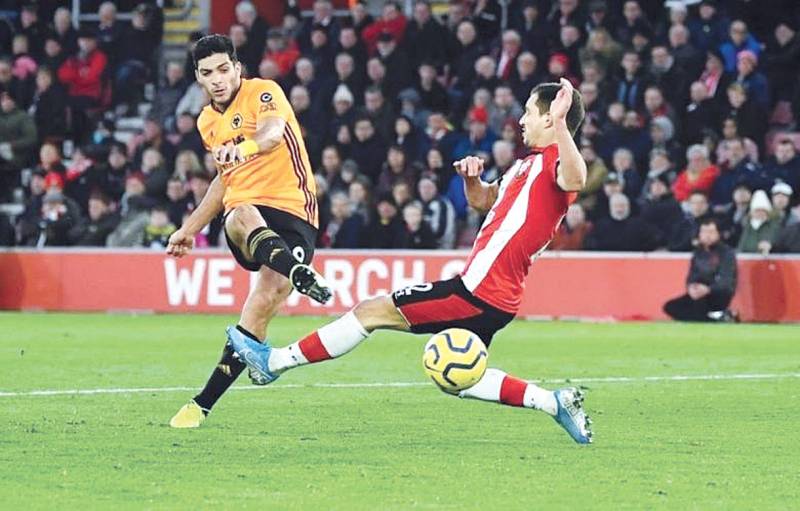 Wolves substitute Neto salvages 1-1 draw with Southampton