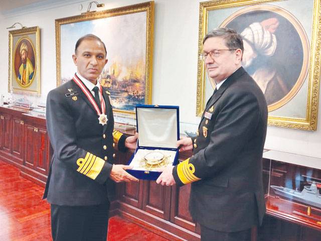 Naval chief honoured with ‘Legion of Merit’ in Turkey