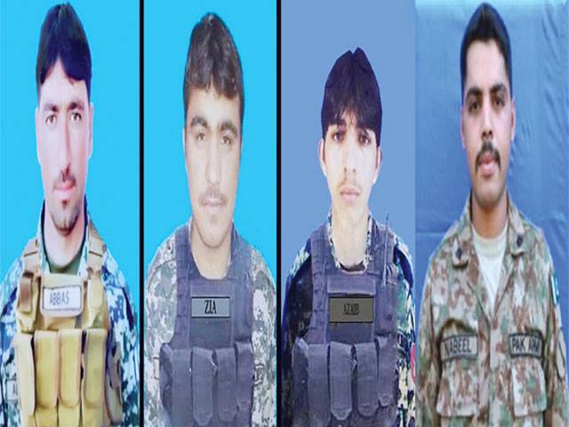 Two terrorists killed, three soldiers embrace martyrdom in NW operation