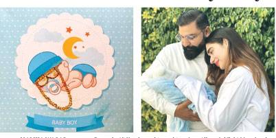 Designer Ali Xeeshan blessed with a baby boy