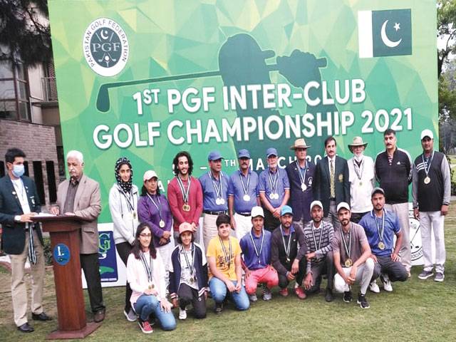 Lahore Garrison Team crowned Inter-Club Golf champion