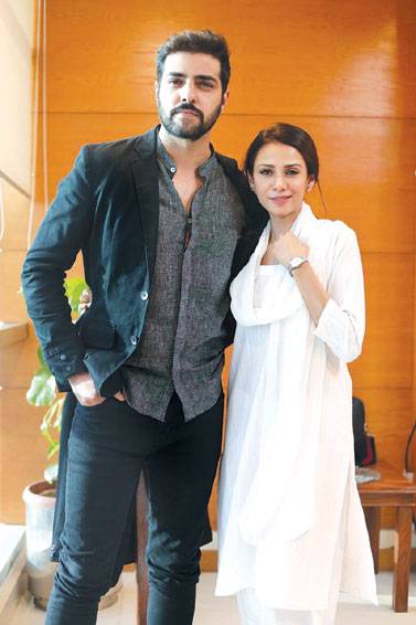 Furqan Qureshi stars in play with Tooba Siddiqui