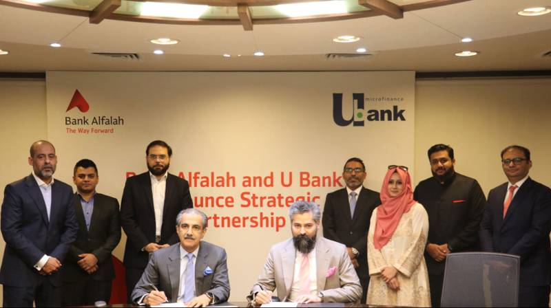 U Microfinance Bank, Bank Alfalah announce strategic partnership