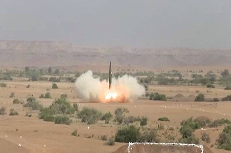 Pakistan conducts training launch of surface to surface ballistic missile Ghaznavi