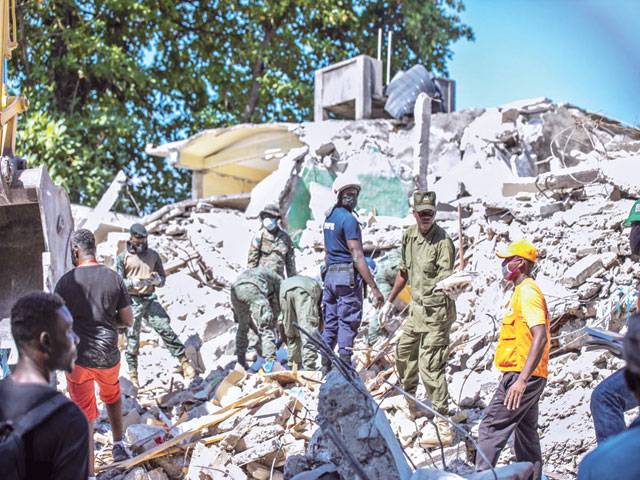 Earthquake, storm and floods: no relief in sight for Haiti as toll rises