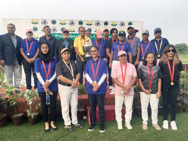 Lahore Garrison emerges as champion club of Punjab Golf