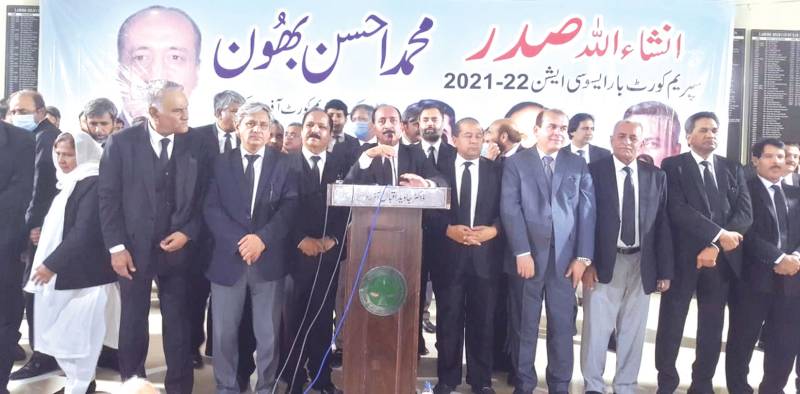 Politics all about implementation of law, Constitution: Ahsan Bhoon
