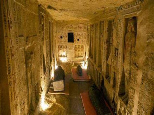 Egypt discovers interior of ancient tomb at Saqqara necropolis near Giza pyramids