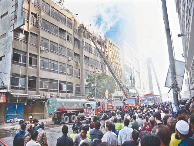 Traders call for probe as fire erupts in another multi-storey building