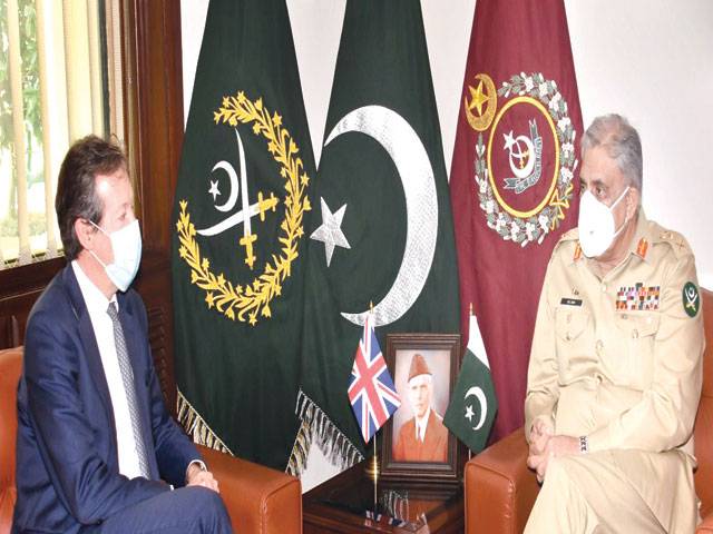 Pakistan values UK’s role in global, regional affairs: COAS