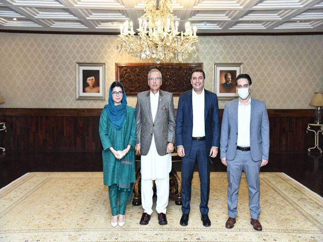 P&G delegation meets Arif Alvi 