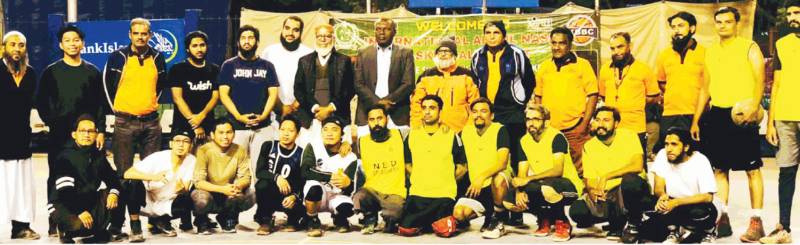 Mamba Squad, Aram Bagh win in Quaid Gold Cup Basketball