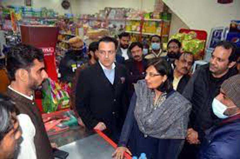Dr Sania inaugurates first Ehsaas Rashan Karyana Store