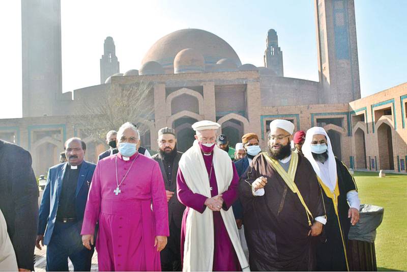Archbishop of Canterbury visits Bahria Town’s grand mosque
