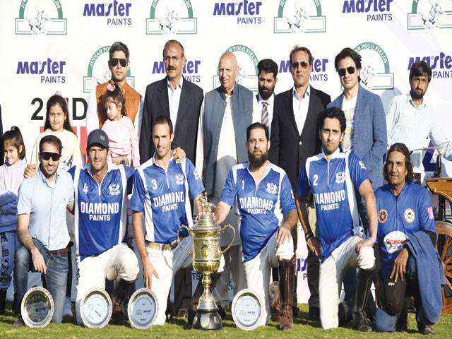 Diamond Paints defend MP Jinnah Gold Polo Cup