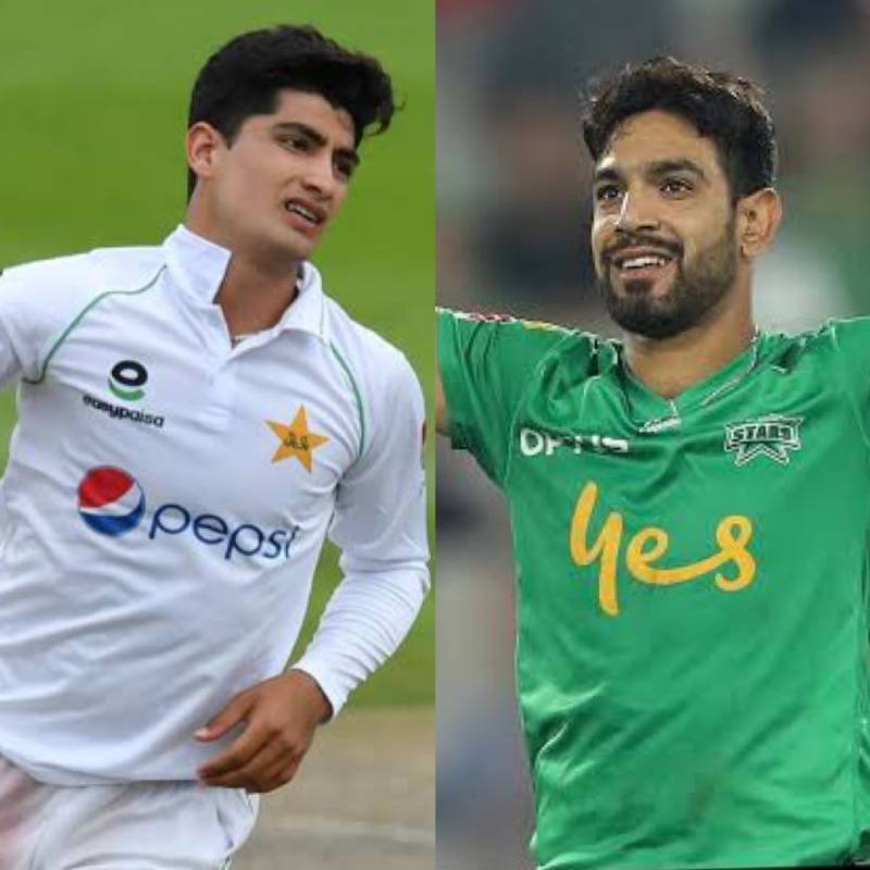 Haris Rauf tests positive, Naseem Shah to play first Test