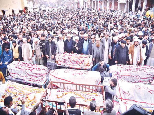 Peshawar bombing death toll swells to 63 as police identify 3 suspects