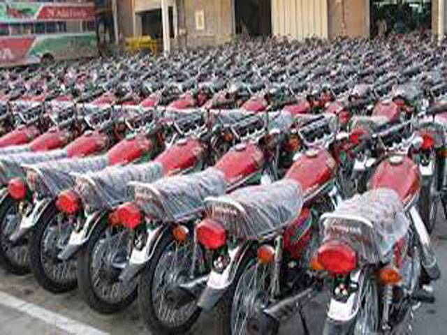 Motorbikes, three wheelers’ sale decreases by 3pc in 8 months
