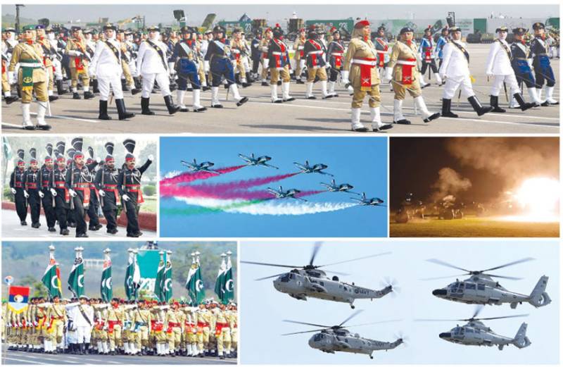 Pakistan day parade in pictures