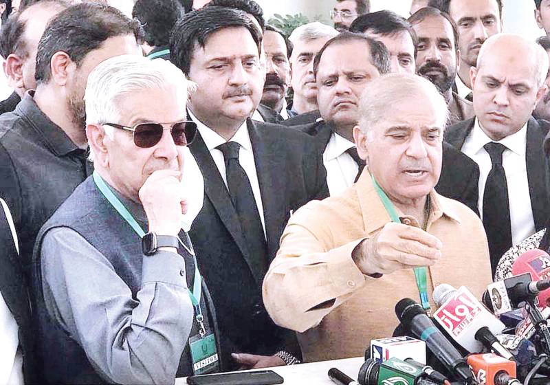 Shehbaz asks military leadership to furnish proofs ‘if Opposition committed any treason’