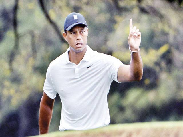Tiger gets comeback underway with opening par at Masters