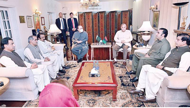 Shehbaz Sharif, Asif Zardari discuss cabinet formation