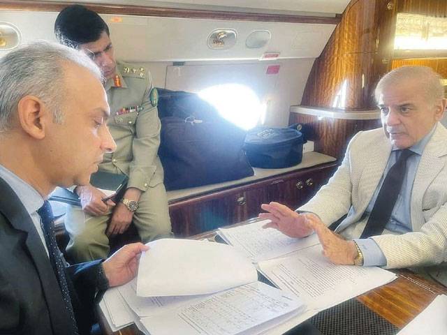 Shehbaz’s pictures ‘on board’ leave a powerful impact