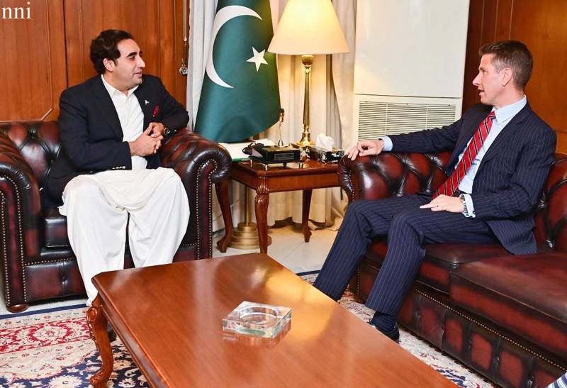 UK envoy meets Bilawal; felicitates him over becoming FM