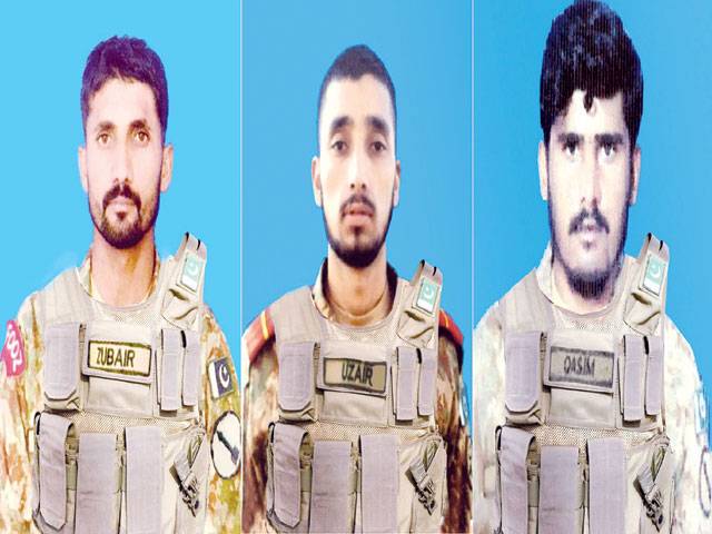 Three soldiers among six martyred in NW suicide attack